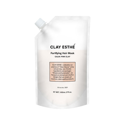 クレイエステ フォーティファイングヘアマスク ピンククレイ 800ml