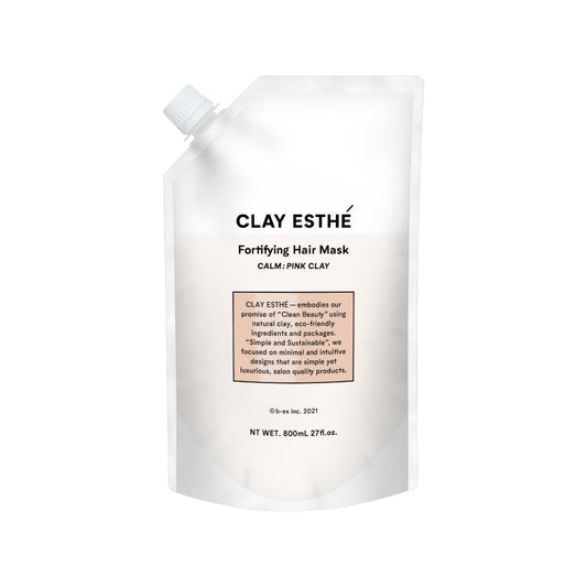 クレイエステ フォーティファイングヘアマスク ピンククレイ 800ml