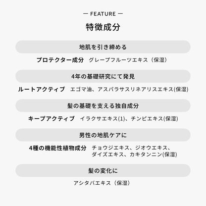 デミドゥ スカルプエッセンス メン アドバンストグロウ エース