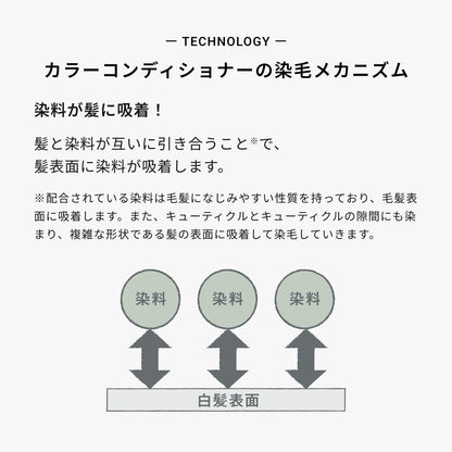 エレベート カラーコンディショナー グレー