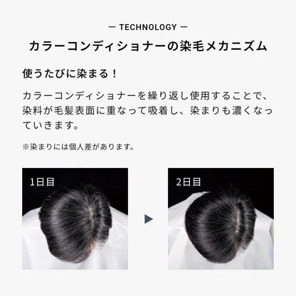 エレベート カラーコンディショナー グレー