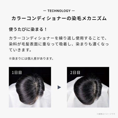 エレベート カラーコンディショナー グレー